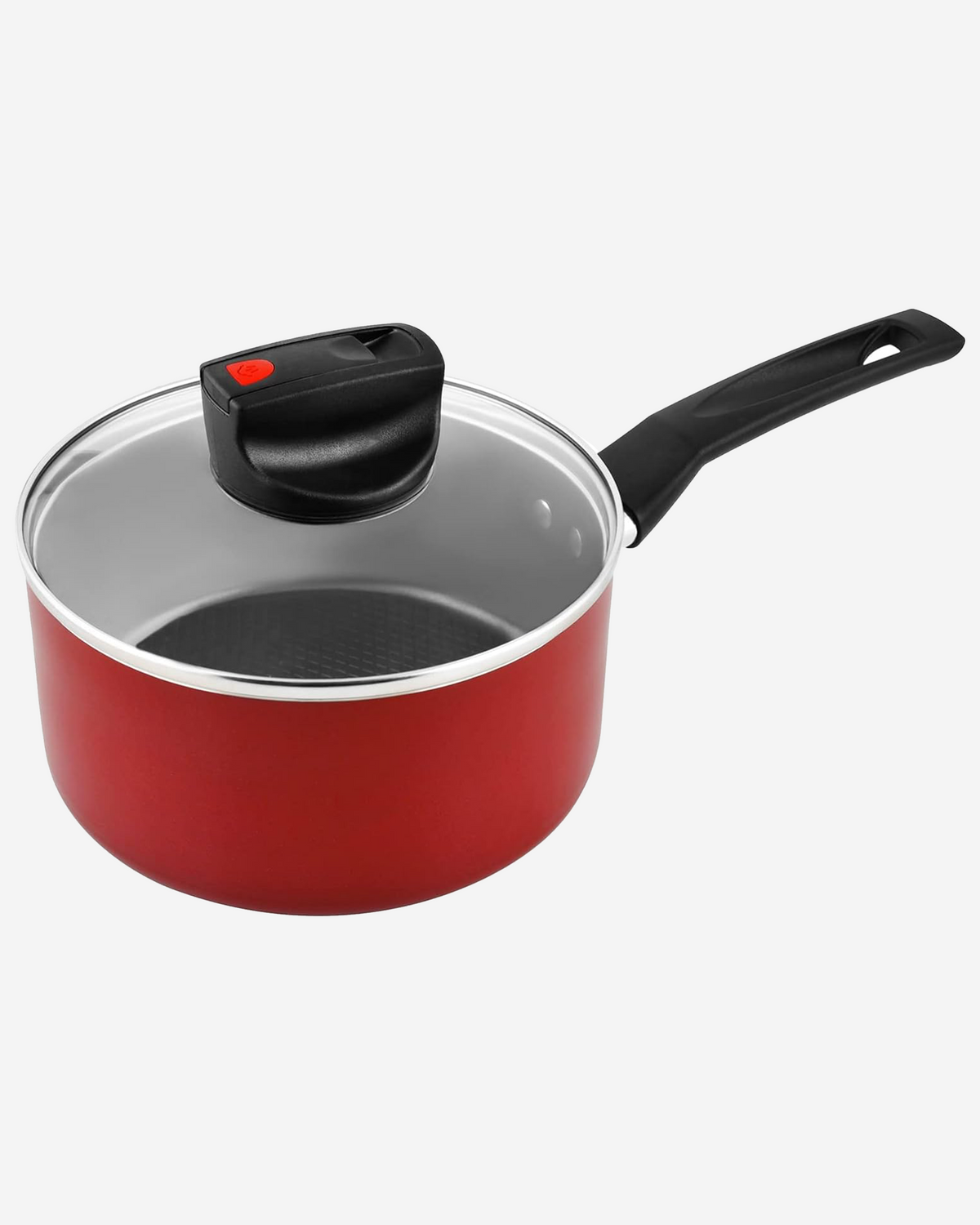 Prestige Classique Casserole 26cm Non-Stick Red SS Lid