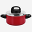 Prestige Classique Casserole 28cm Non-Stick Red SS Lid