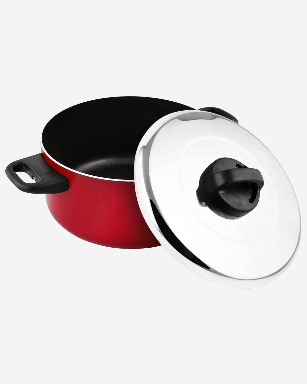 Prestige Classique Wok 30cm 12L Non-Stick Glass Lid