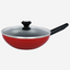 Prestige Classique Casserole 16cm 1.4L Non-Stick Red SS Lid
