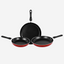 Prestige Safecook Fry Pan 28cm Black Induction Compatible