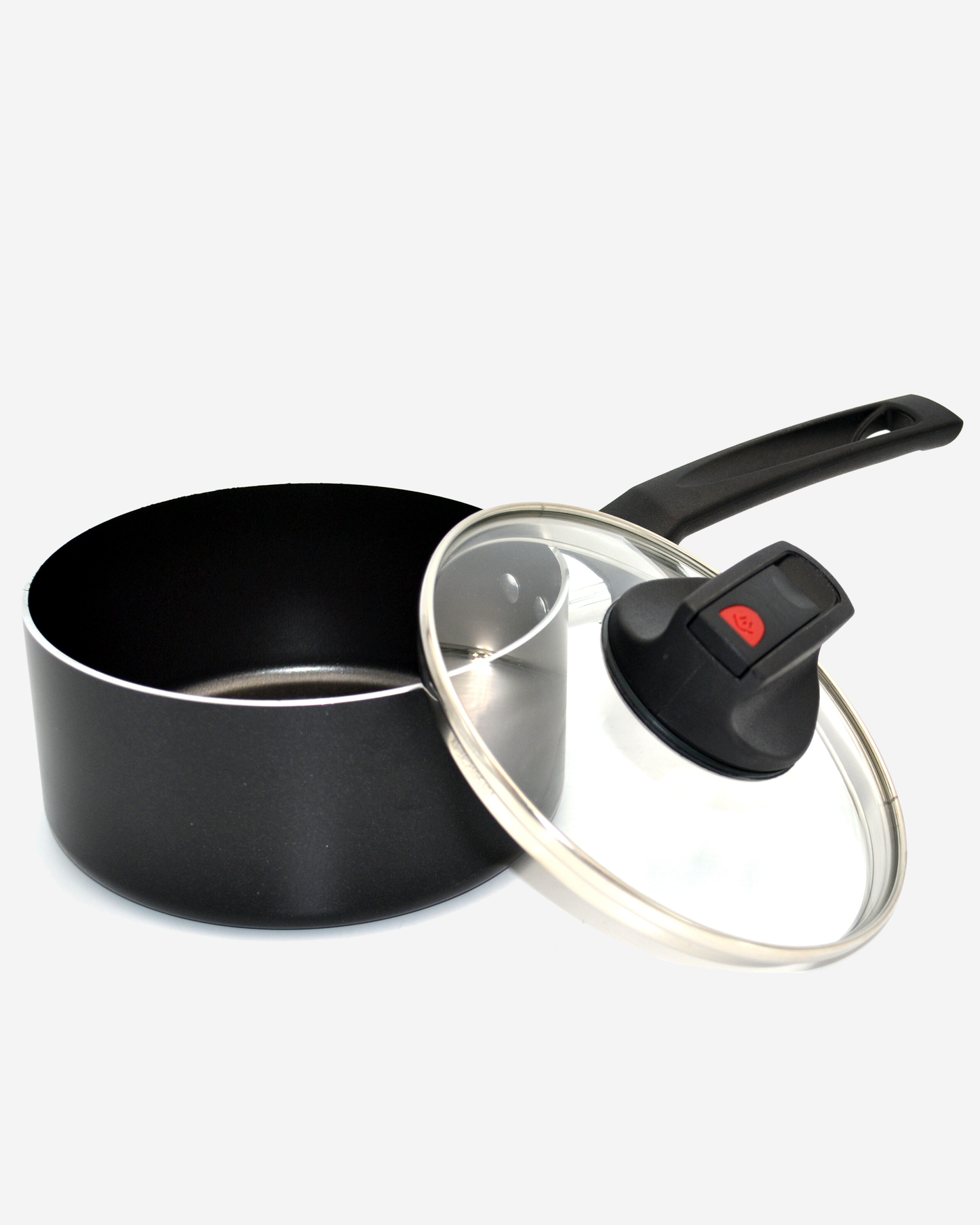 Prestige Safecook Casserole 20cm Black Glass Lid