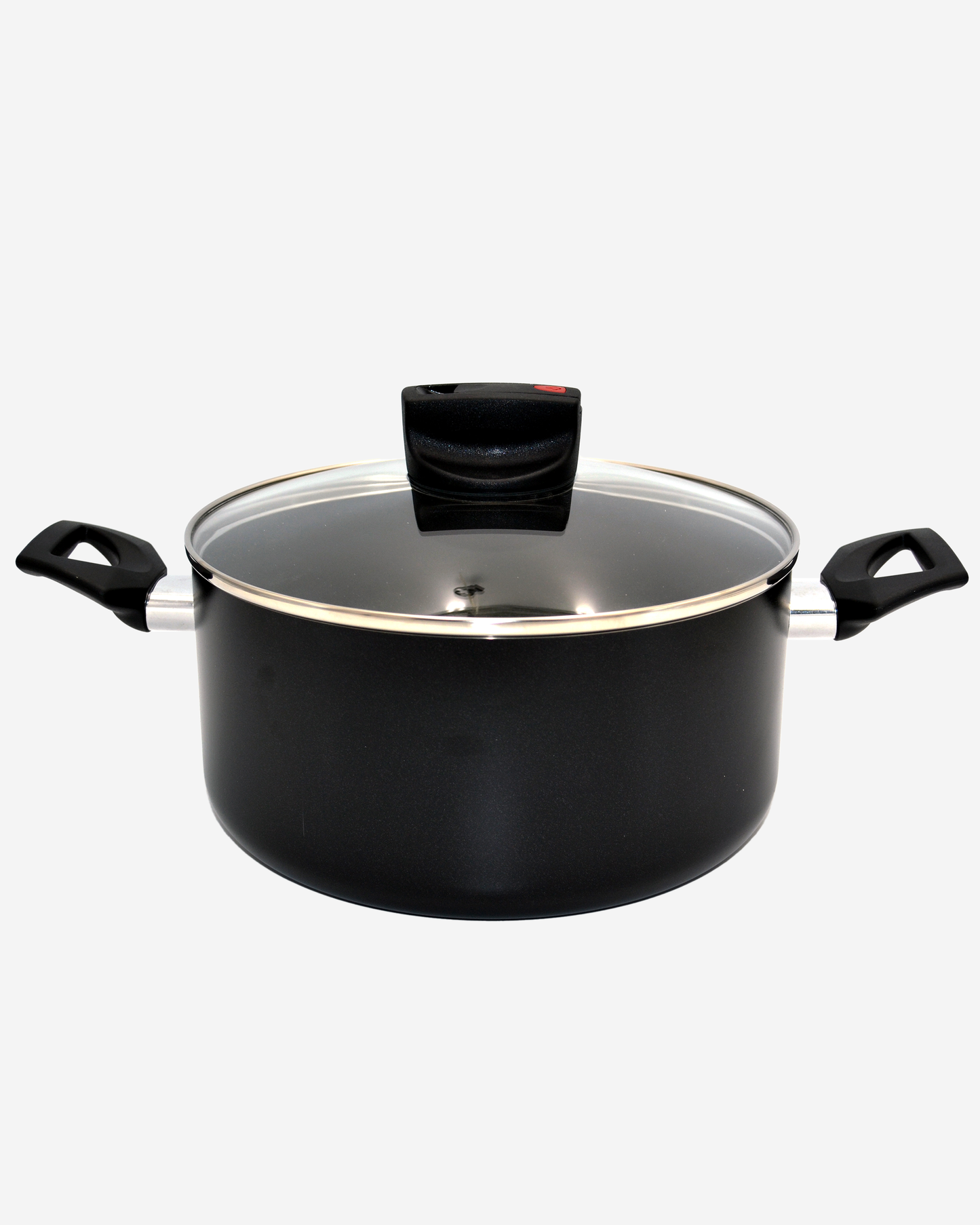 Prestige Safecook Stockpot 28cm 8L Black Covered