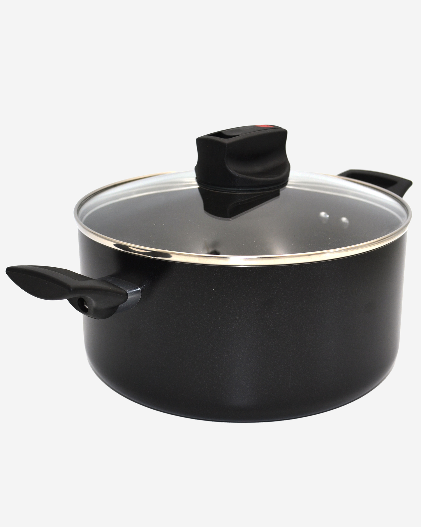 Prestige Safecook Stockpot 28cm 8L Black Covered