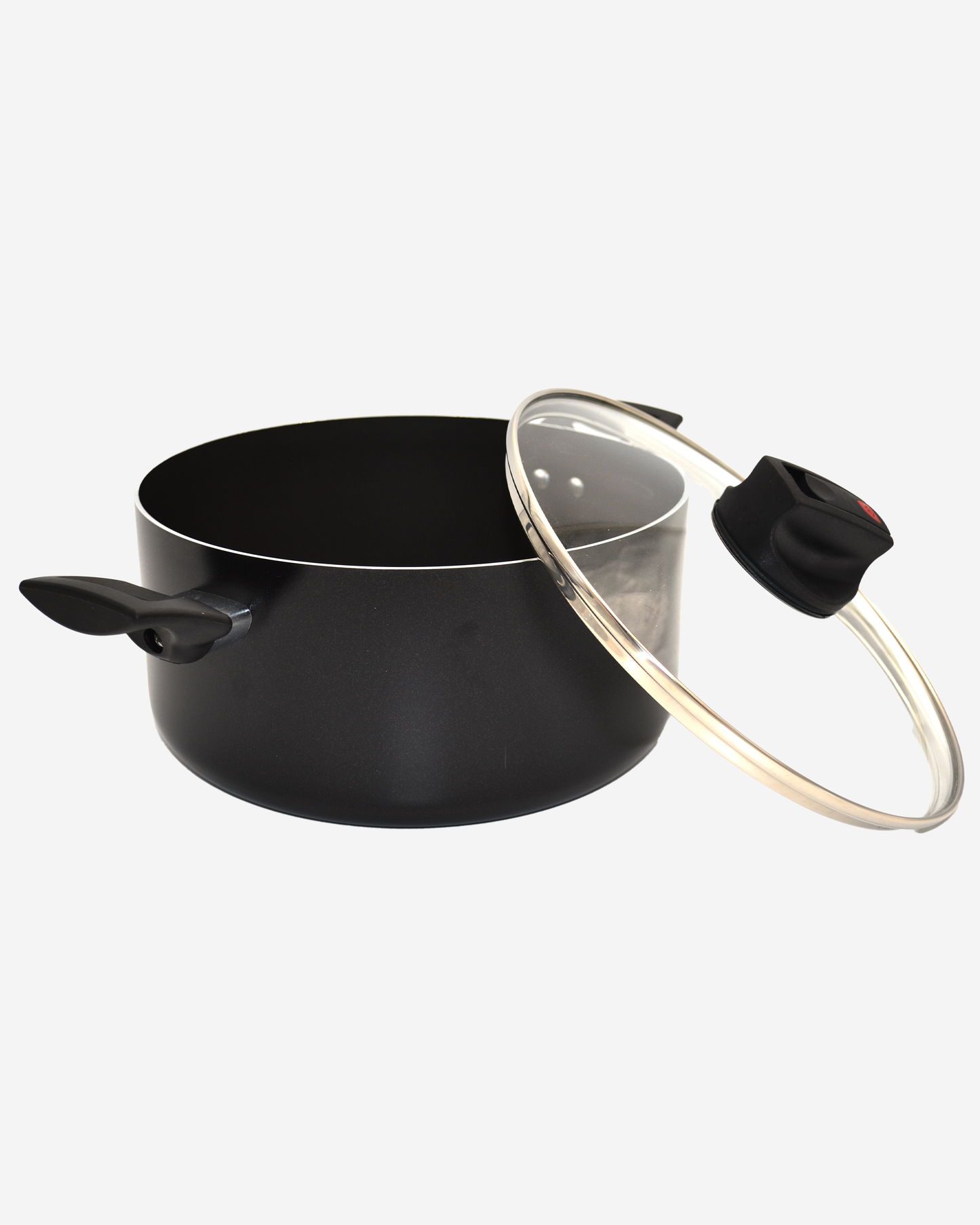 Prestige Safecook Stockpot 28cm 8L Black Covered