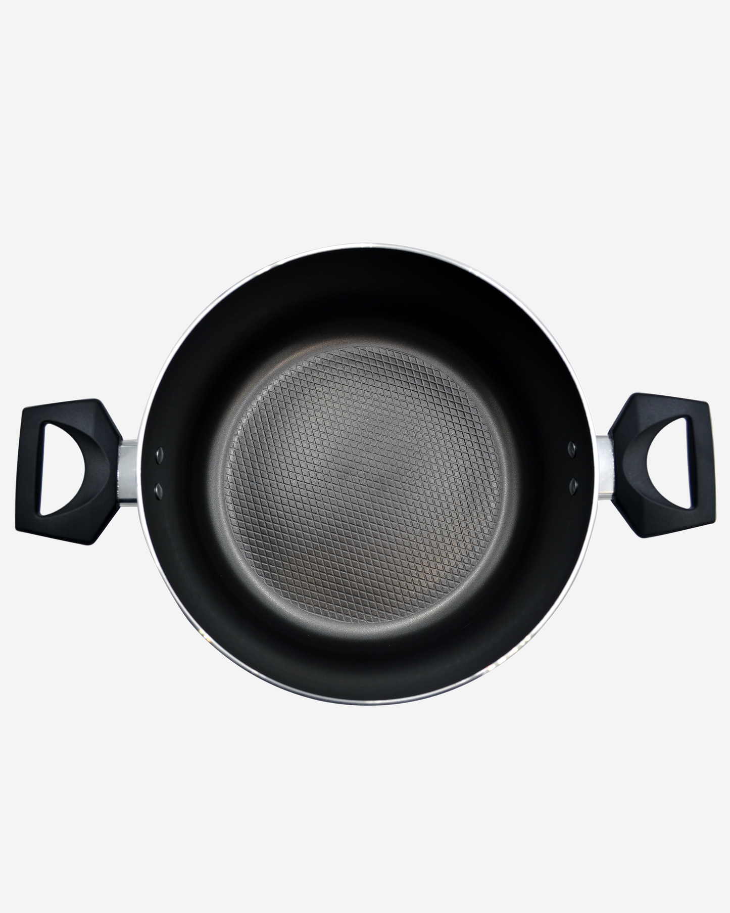 Prestige Safecook Stockpot 28cm 8L Black Covered