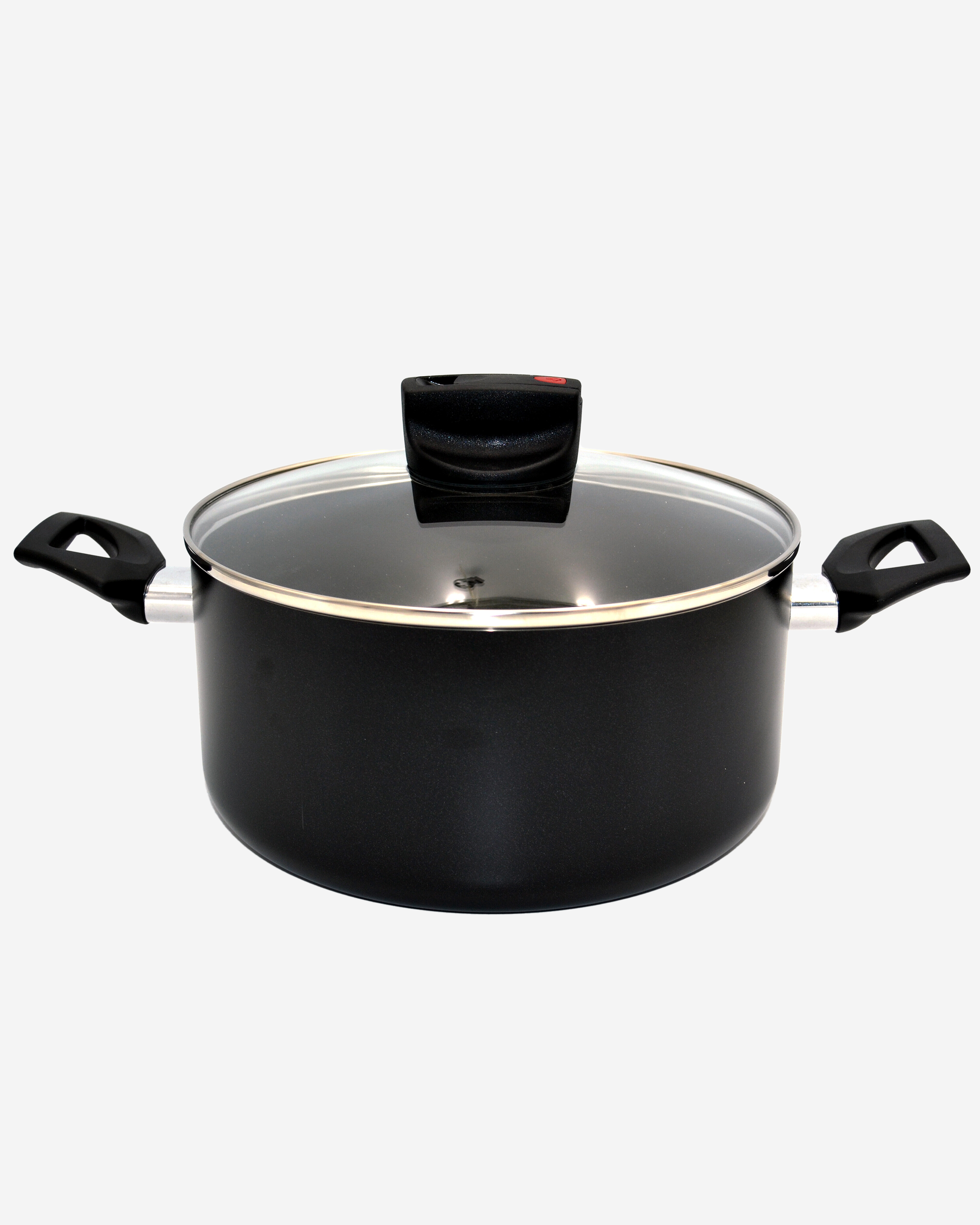 Prestige Safecook Stockpot 30cm Black Covered