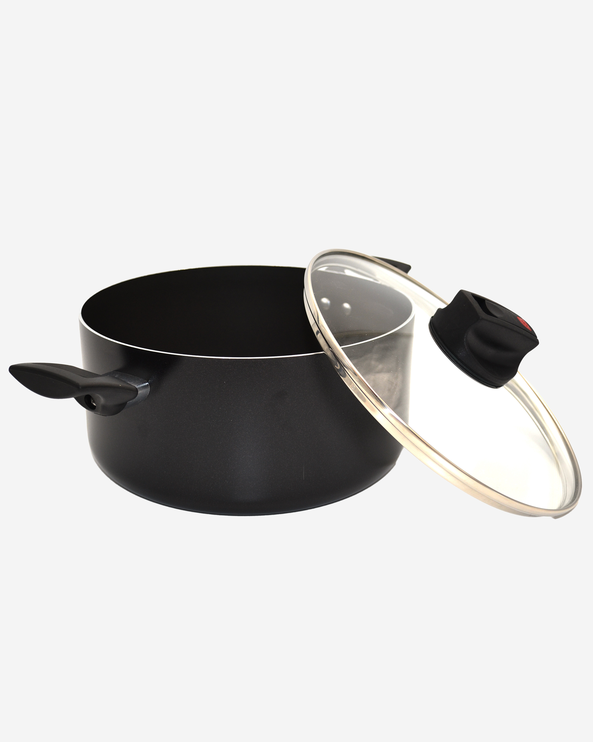 Prestige Cast Iron Sizzler Pan 26cm Pre-Seasoned Black Wooden Base