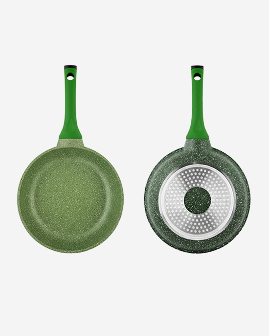 طقم جرانيت بريستيج 7 قطع أخضر