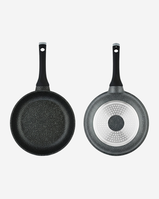 طقم جرانيت برستيج أسود 7 قطع