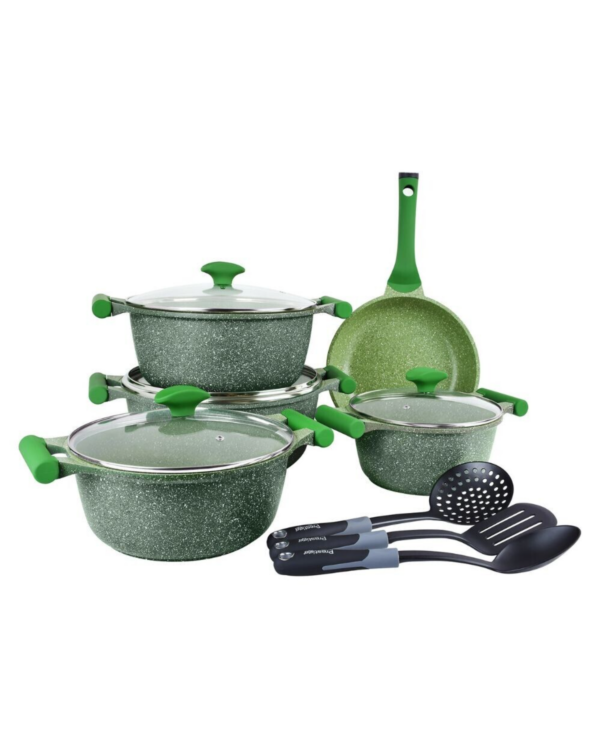 Prestige Granite Set 12Pc Green