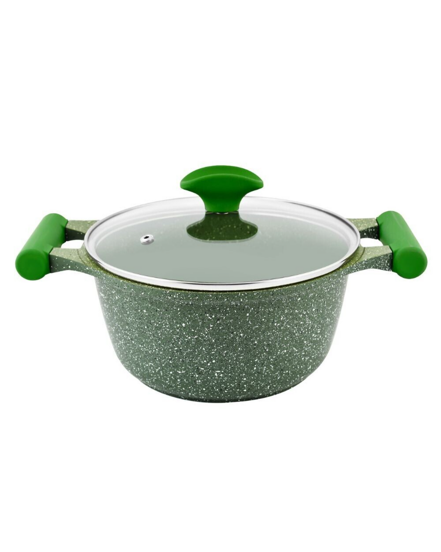 طقم جرانيت بريستيج أخضر مكون من 12 قطعة