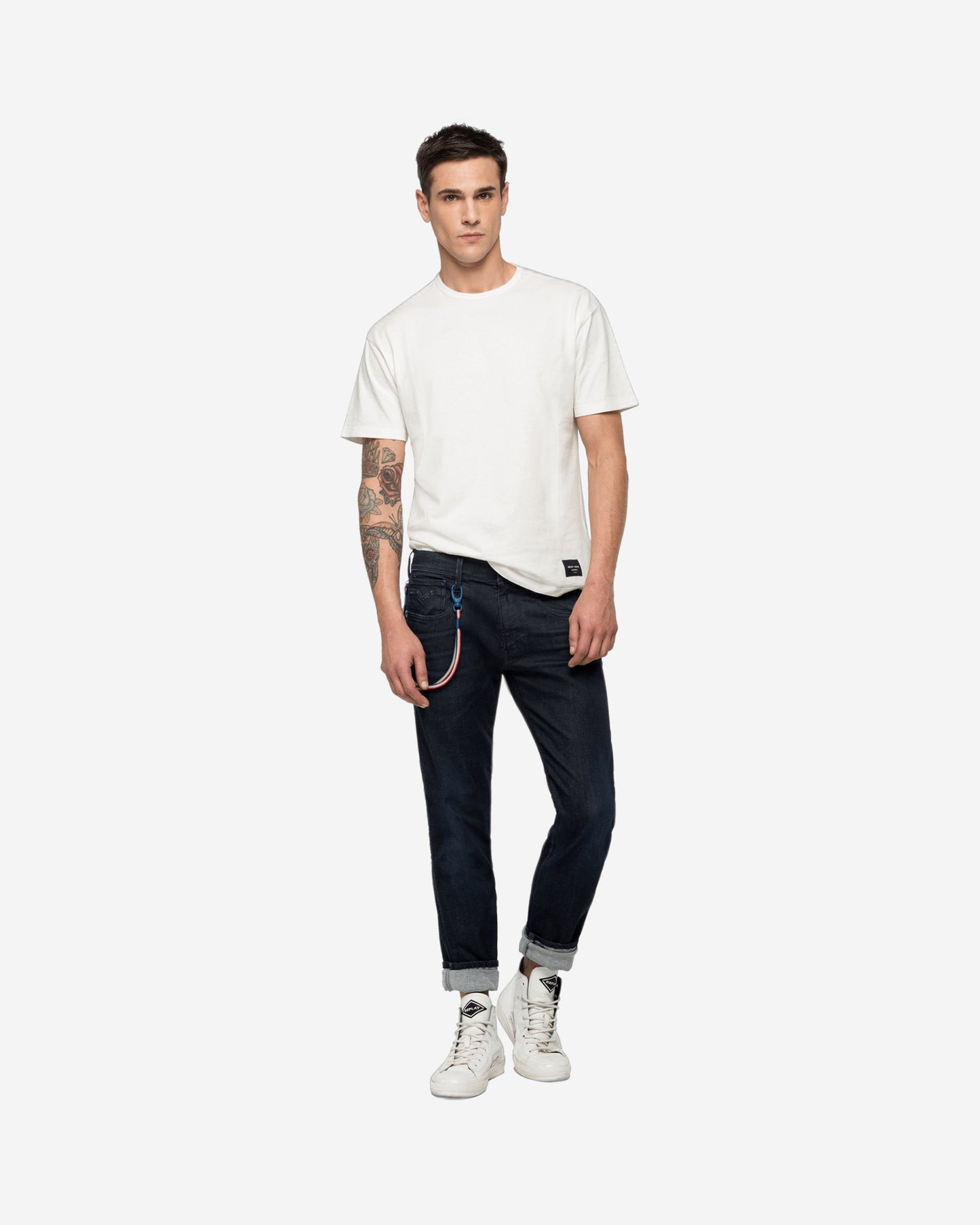 بنطال جينز ريبلاي PSG ANBASS HYPERFLEX BIO SLIM-FIT