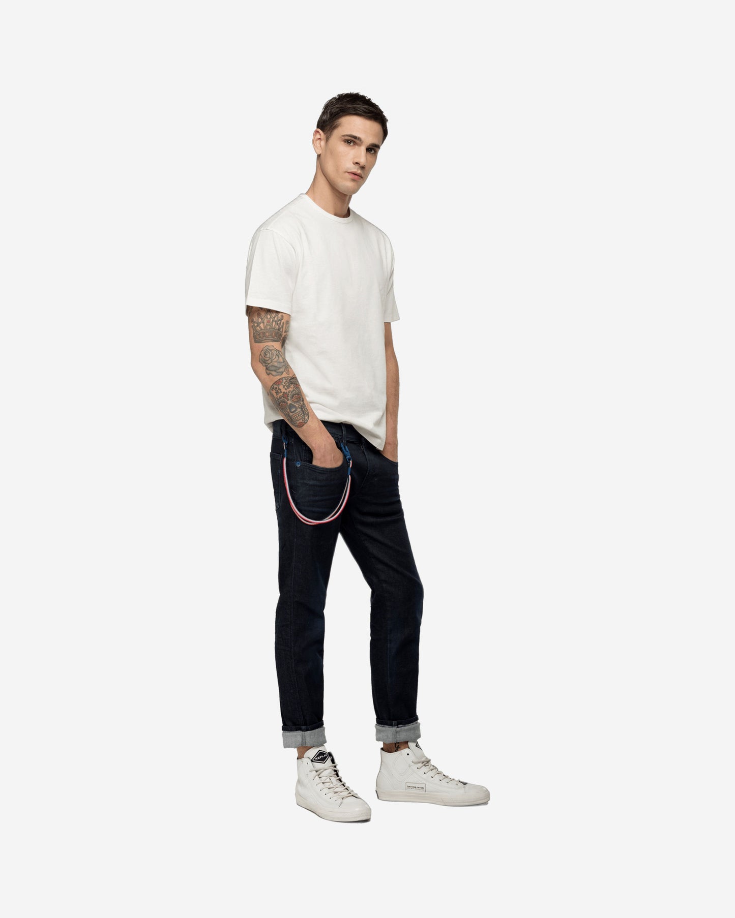 بنطال جينز ريبلاي PSG ANBASS HYPERFLEX BIO SLIM-FIT