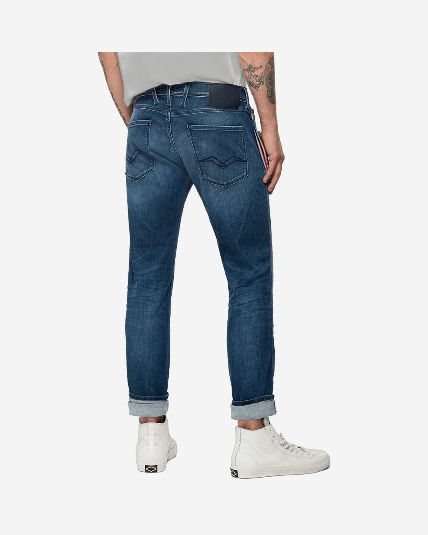 بنطال جينز ريبلاي PSG ANBASS HYPERFLEX BIO SLIM-FIT