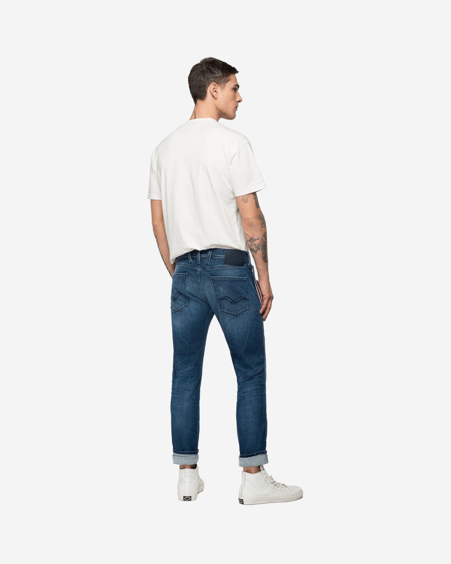 بنطال جينز ريبلاي PSG ANBASS HYPERFLEX BIO SLIM-FIT