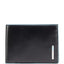 Piquadro Blue Square RFID Protection Leather Wallet Blue