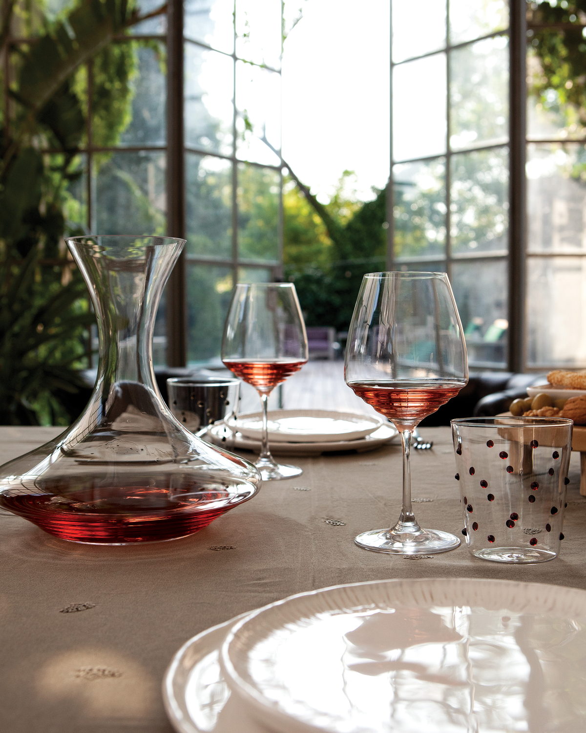 Zafferano Party Tumbler Clear Set 6