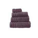 مجموعة مناشف الحمام "Zero Twist" من Linen Obsession باللون البنفسجي