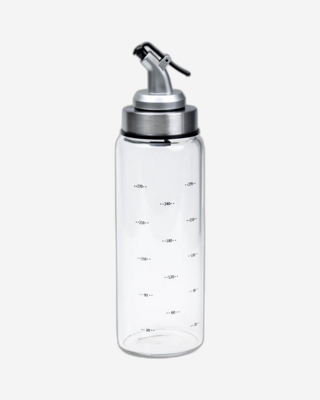 موزع زيت زجاجي من البورسليكات من كوزين آرت، 250 مل، شفاف