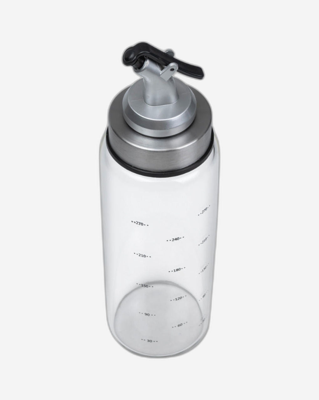 موزع زيت زجاجي من البورسليكات من كوزين آرت، 250 مل، شفاف