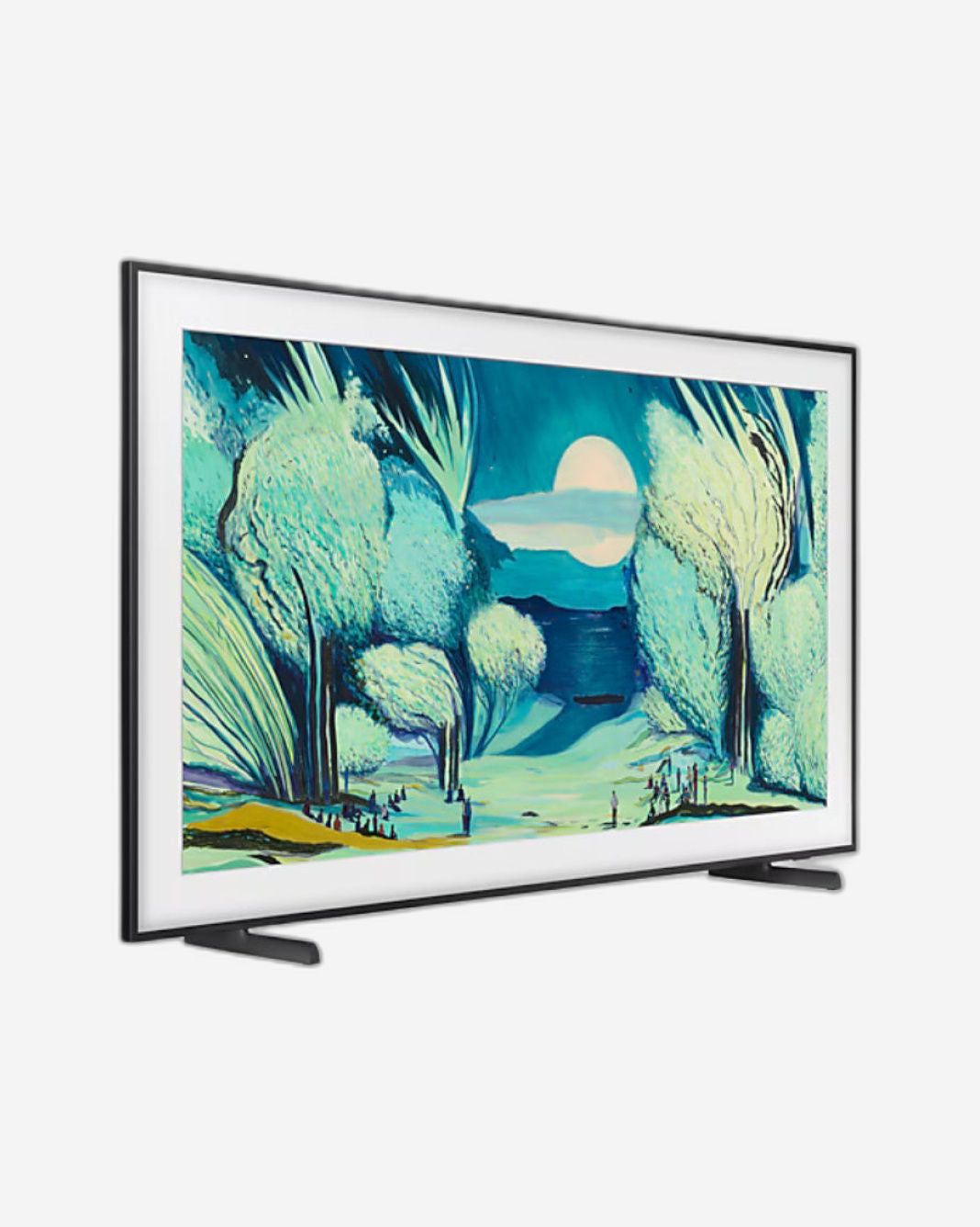 تلفزيون سامسونج الذكي QLED بإطار 4K مقاس 55 بوصة - QA55LS03FAUXZN | سلسلة لايف ستايل، وضع فني، إطار قابل للتخصيص