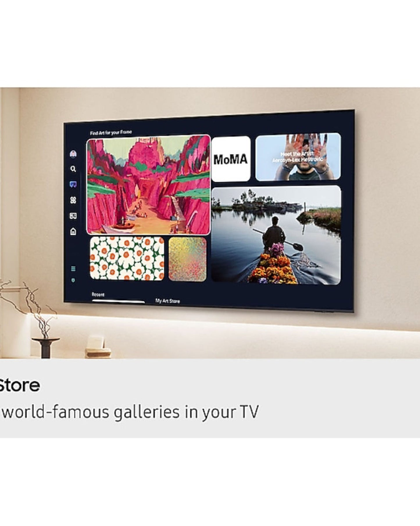 تلفزيون سامسونج الذكي Neo QLED 8K مقاس 65 بوصة - Mini LED Quantum HDR Smart Hub (QA65QN900FUXZN)