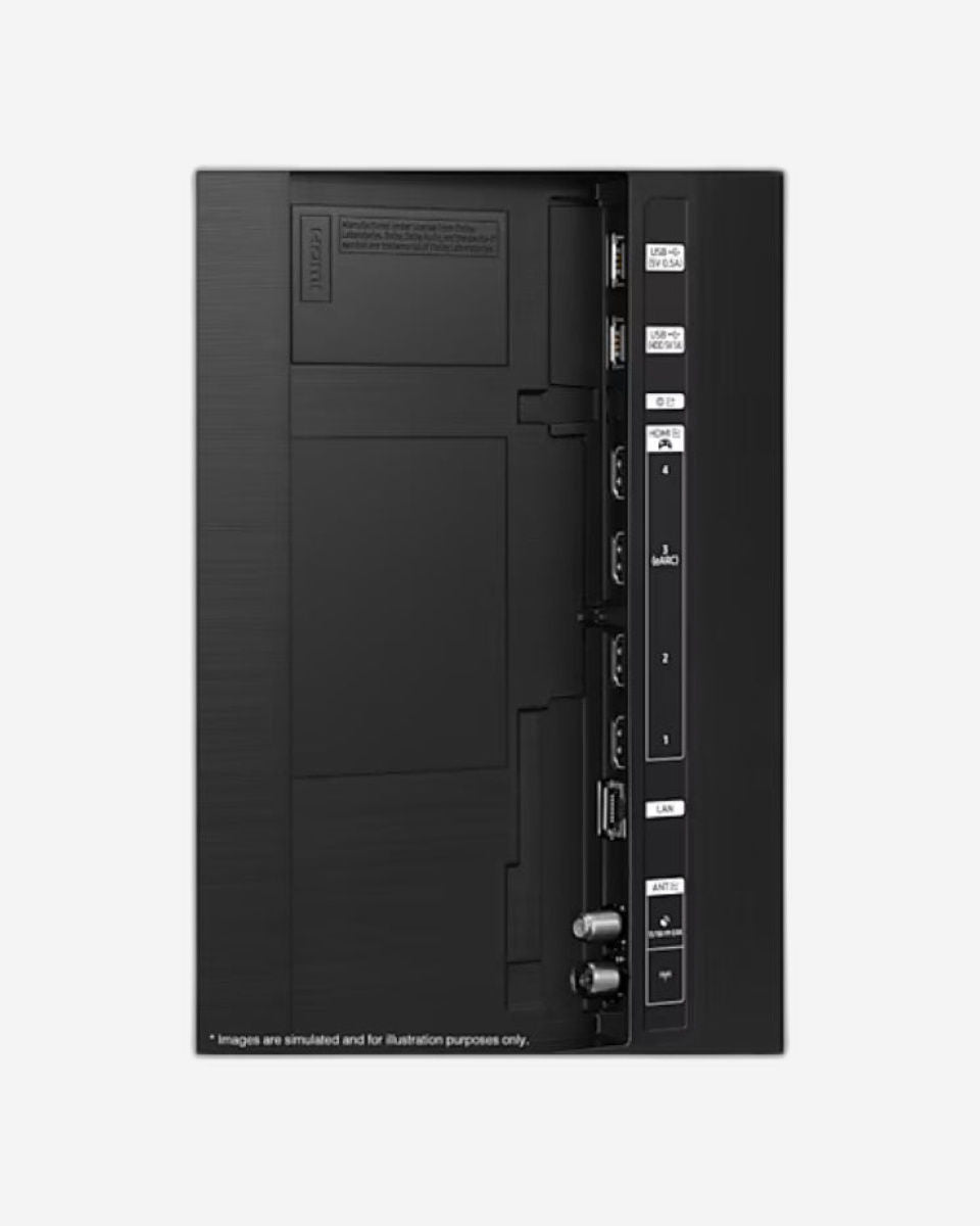 تلفزيون سامسونج الذكي QLED بدقة 4K مقاس 65 بوصة - QA65QN90FAUXZN | Neo QLED، تقنية Quantum Matrix، صوت تتبع الأجسام +