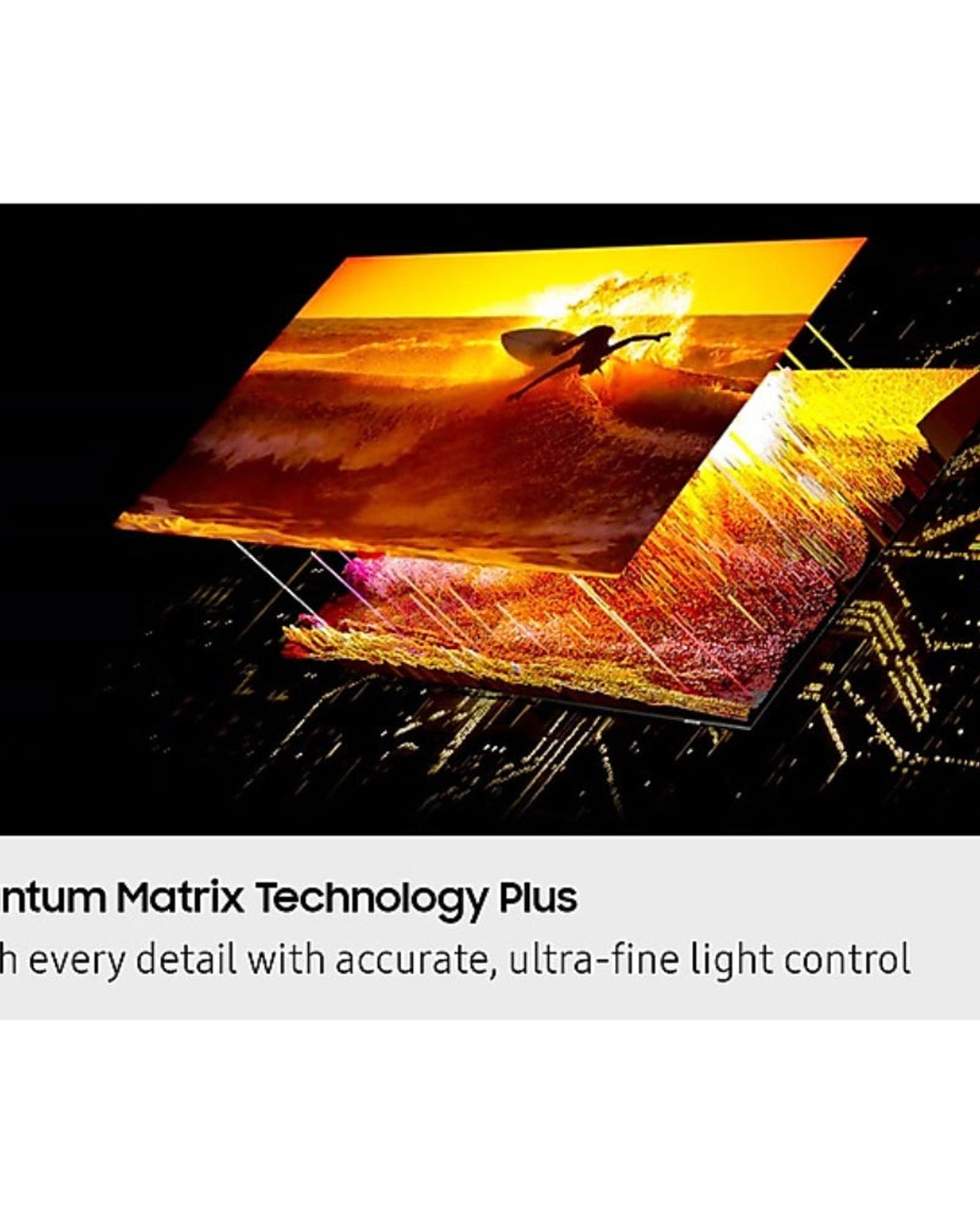 تلفزيون سامسونج الذكي QLED بدقة 4K مقاس 75 بوصة - QA75QN85FAUXZN | Neo QLED، Dolby Atmos، إضاءة خلفية Mini LED