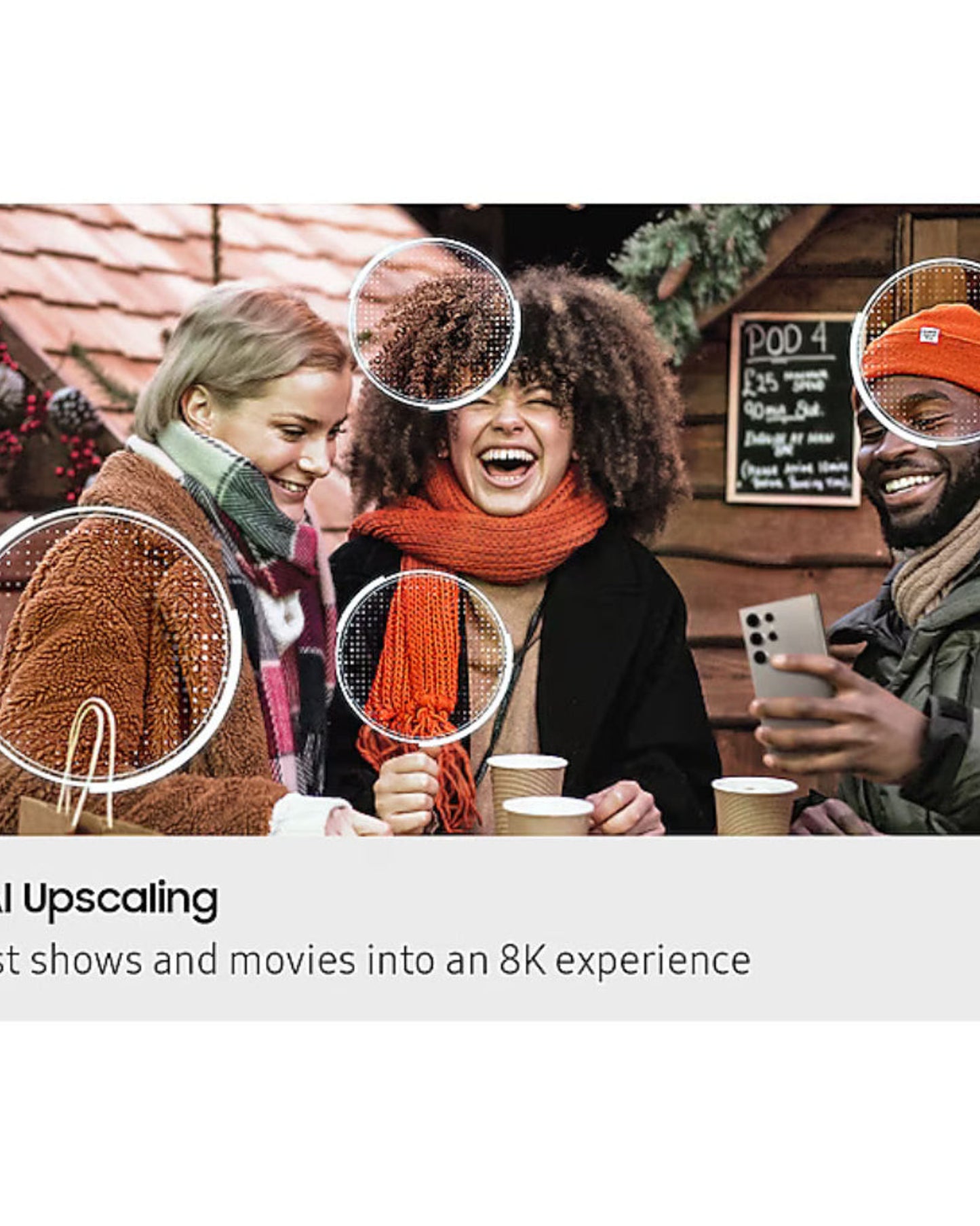 تلفزيون سامسونج الذكي Neo QLED 8K مقاس 75 بوصة - Mini LED Quantum HDR Smart Hub (QA75QN900FUXZN)