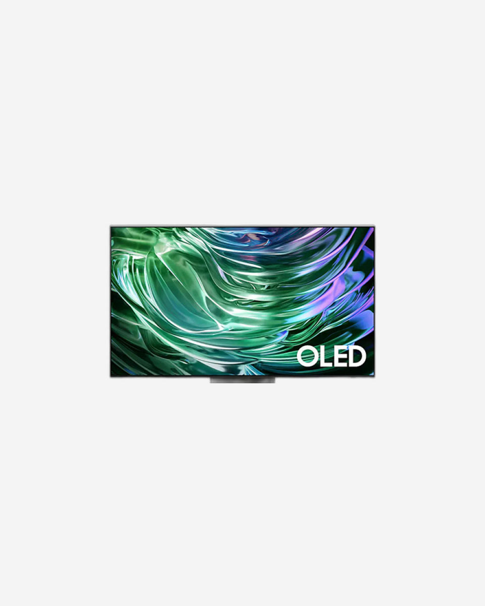 تلفزيون سامسونج الذكي OLED بدقة 4K مقاس 77 بوصة - QA77S90FAEXZN | شاشة OLED، تقنية الذكاء الاصطناعي، صوت Dolby Atmos غامر