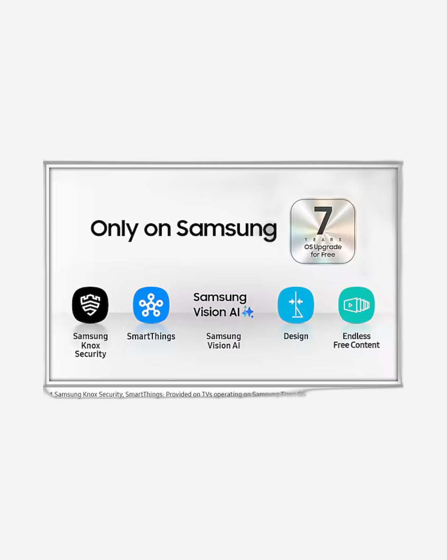 تلفزيون سامسونج الذكي OLED بدقة 4K مقاس 77 بوصة - QA77S95FAUXZN | معالج الكم العصبي 4K، OLED HDR+، Dolby Atmos