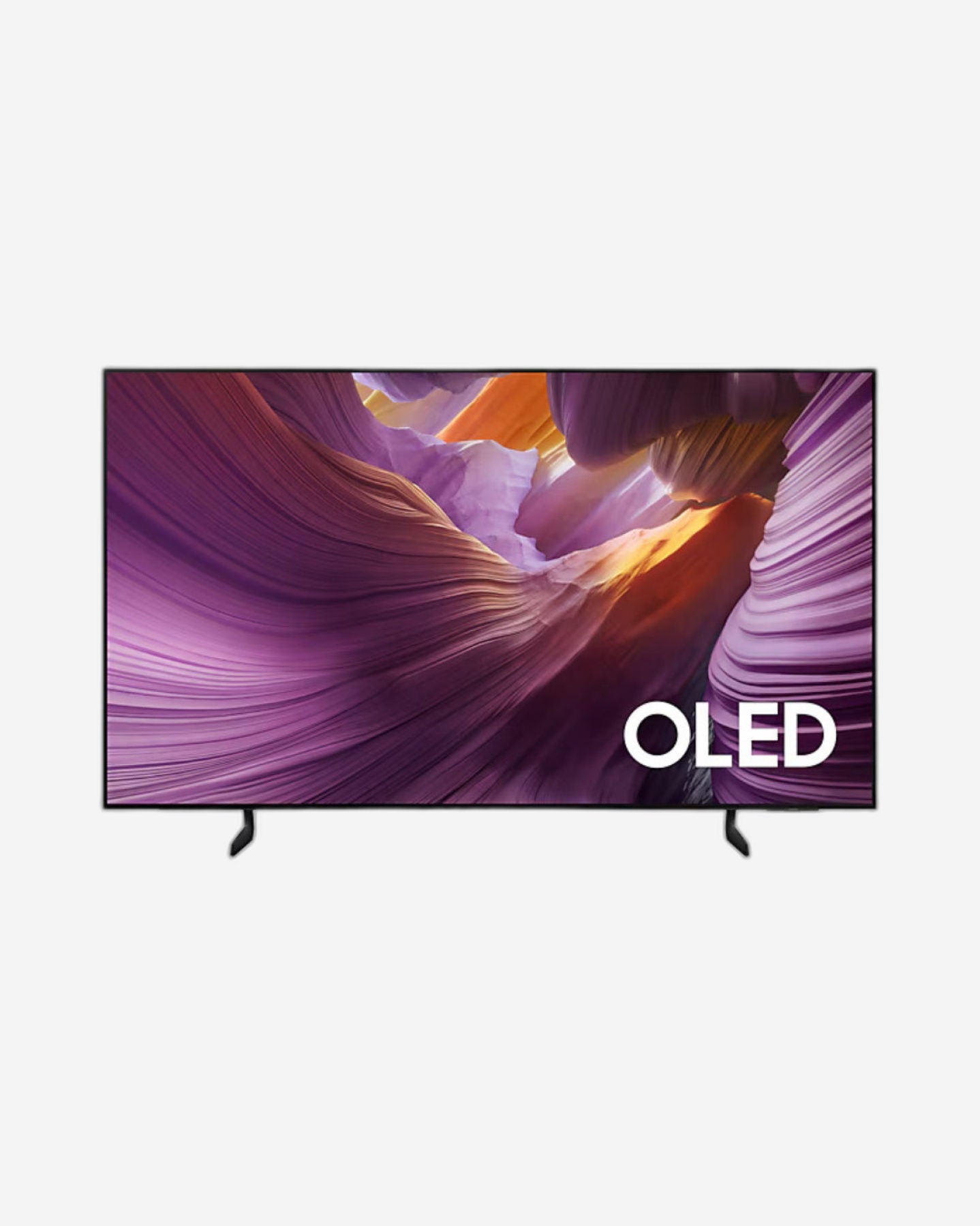 تلفزيون سامسونج الذكي OLED بدقة 4K مقاس 83 بوصة - QA83S85FAEXZN | تصميم نحيف للغاية، وتقنية Dolby Atmos، ومعالج Neural Quantum بدقة 4K