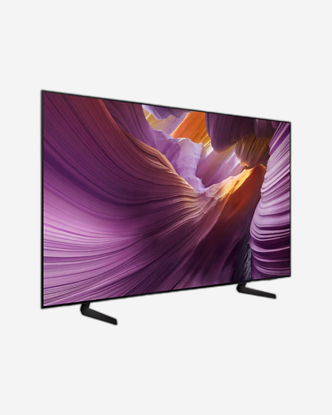 تلفزيون سامسونج الذكي OLED بدقة 4K مقاس 83 بوصة - QA83S85FAEXZN | تصميم نحيف للغاية، وتقنية Dolby Atmos، ومعالج Neural Quantum بدقة 4K