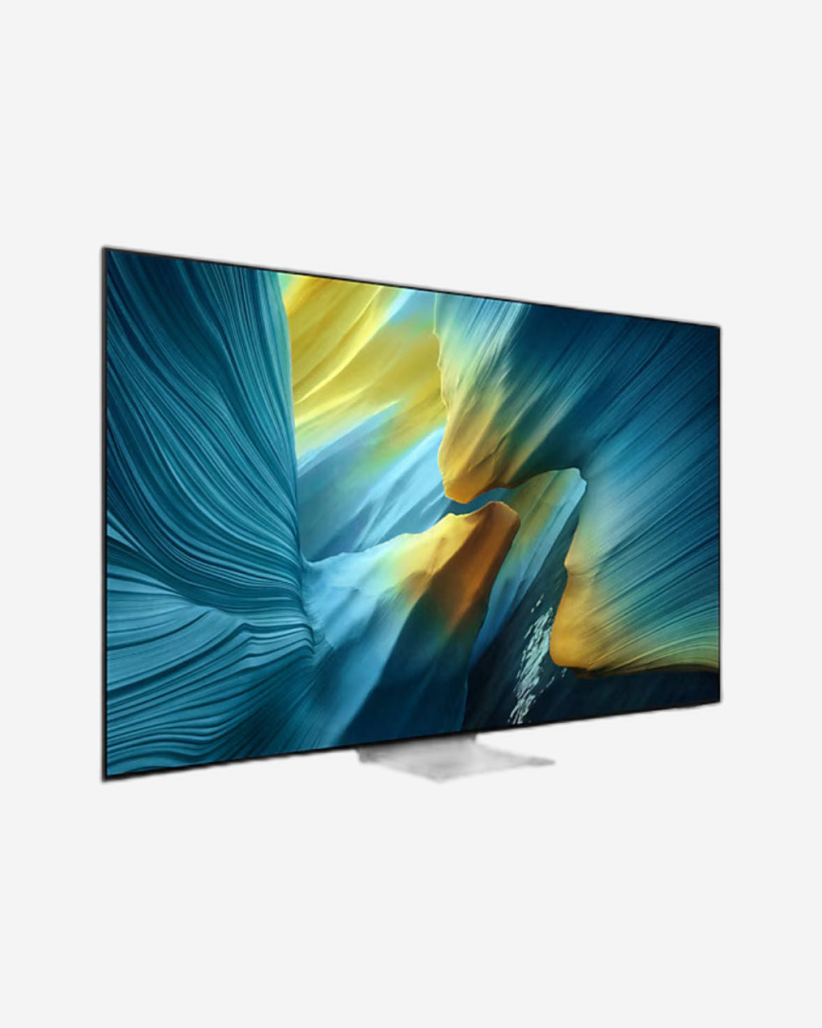تلفزيون سامسونج الذكي OLED بدقة 4K مقاس 83 بوصة - QA83S95FAEXZN | Quantum HDR OLED+، Dolby Atmos، تصميم معدني رفيع