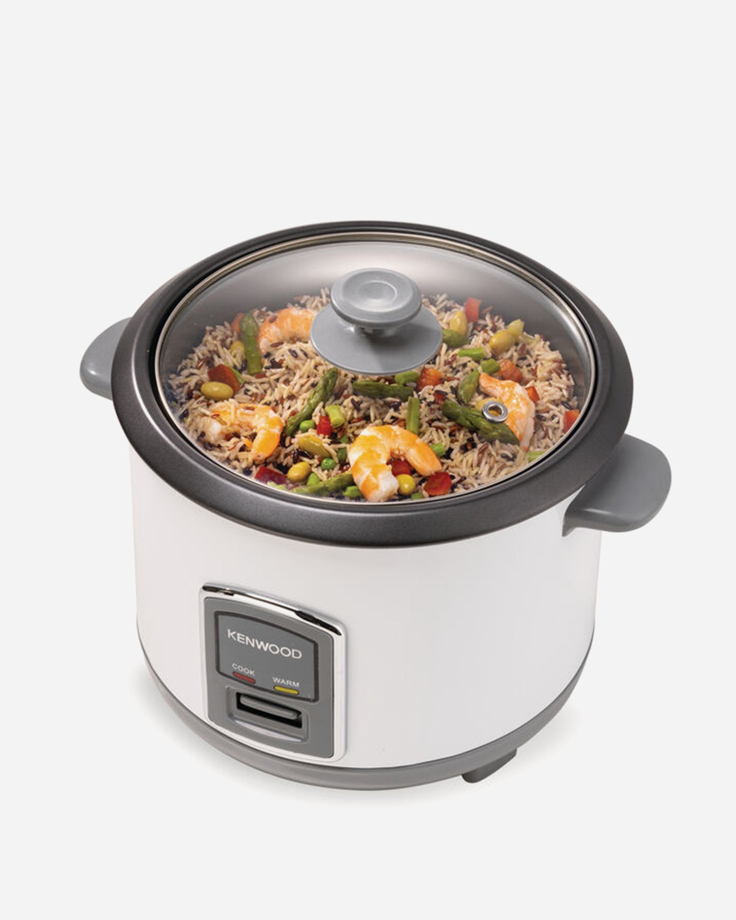 KENWOOD 2-in-1 Rice Cooker 1.8L 10-Cup RCM18.000WH White