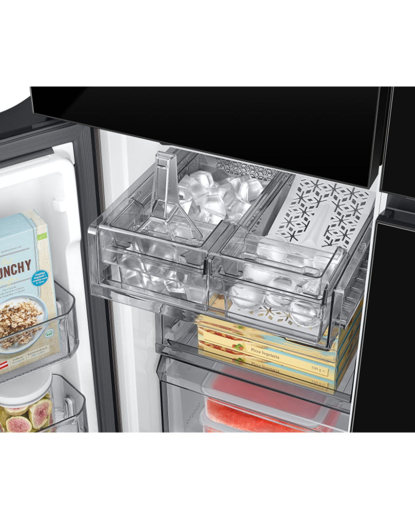 ثلاجة سامسونج ٥٤٨ لترًا بباب فرنسي، ضاغط عاكس رقمي، تقنية سبيس ماكس - RF65DB975E22AE-R (بدون جهاز تنقية مياه ميلانو)