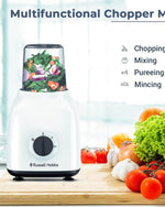 خلاط راسل هوبز مع مطحنة ومطحنتين