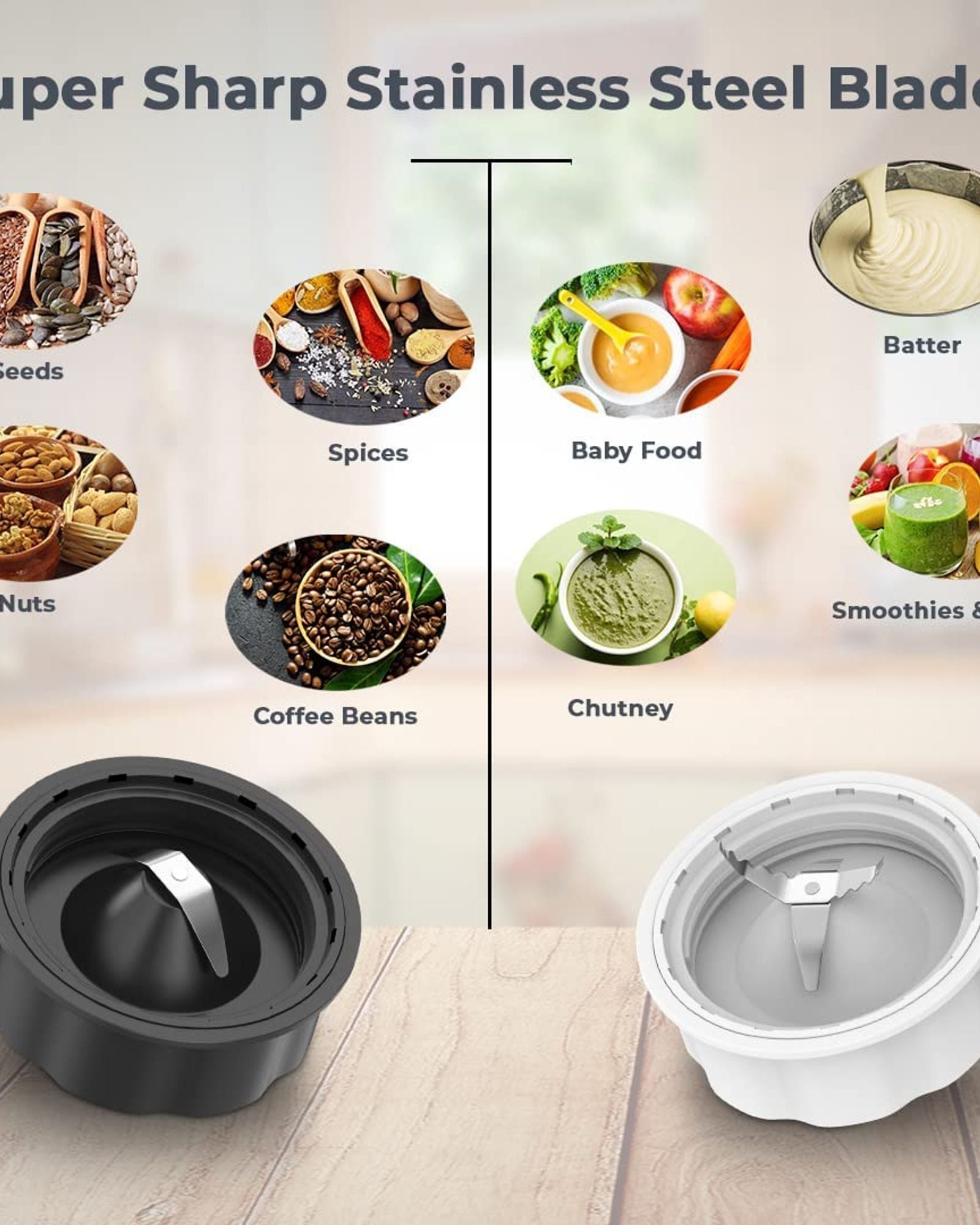 خلاط راسل هوبز مع مطحنة ومطحنتين