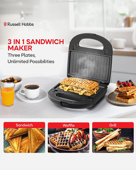 Russell Hobbs 3in1 Sandwich Maker