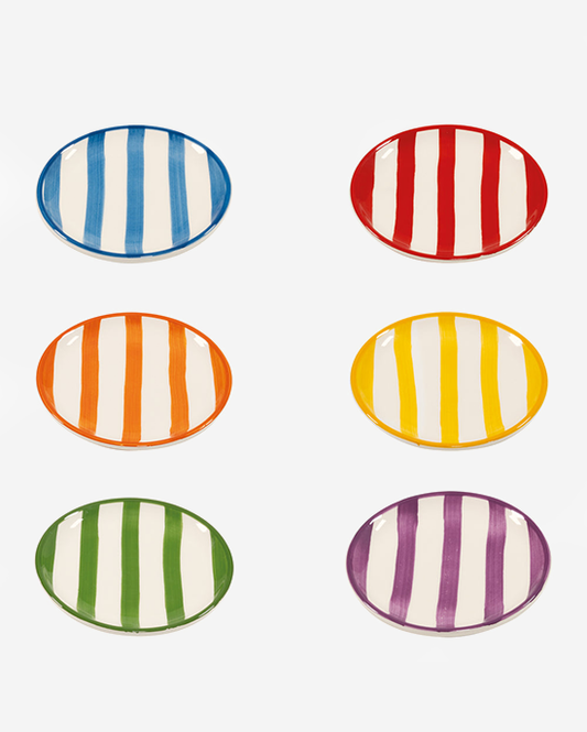 Lido Righe Small Plate Assorted Color