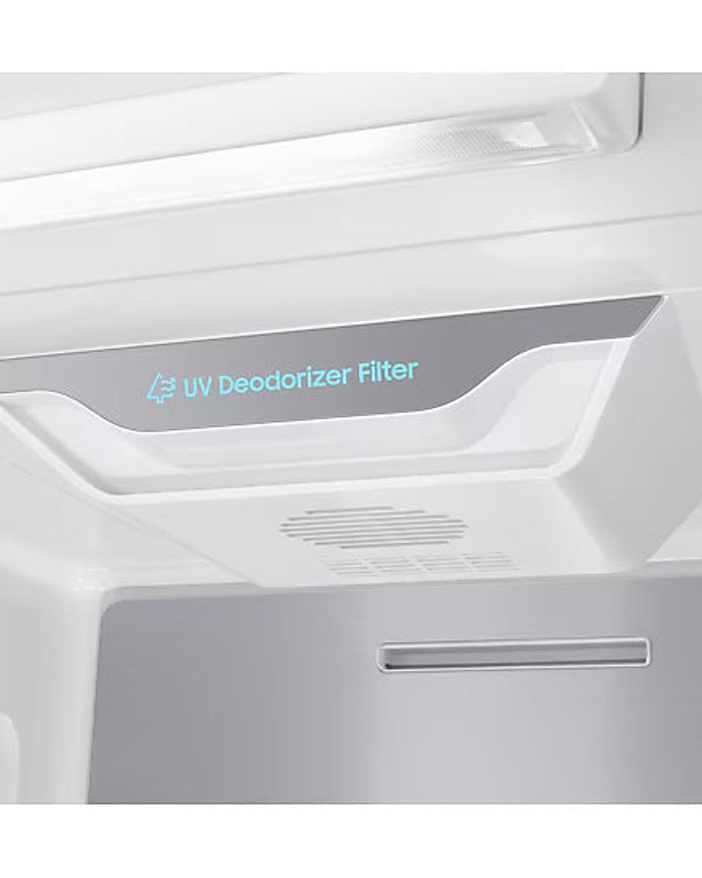 ثلاجة سامسونج بيسبوك AI سعة 615 لترًا بتصميم جانبي، شاشة LCD AI رئيسية 9 بوصة، لون أسود، موزع مياه - RS90F64D1FAE (بدون جهاز تنقية مياه ميلانو)