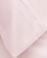 بياضات أسرّة من القطن المصري "تشيلسي" 200TC باللون الوردي