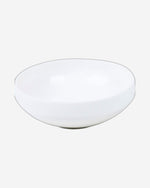 طقم عشاء بيلا بون تشاينا من كويزين آرت لكل وجبة - 18 قطعة | 6 أطباق عشاء (القطر 26.4 سم) 6 أطباق جانبية، 6 أوعية (القطر 13.3 × الارتفاع 4.7 سم) أبيض | أطباق أنيقة لتناول الطعام اليومي والمناسبات الخاصة