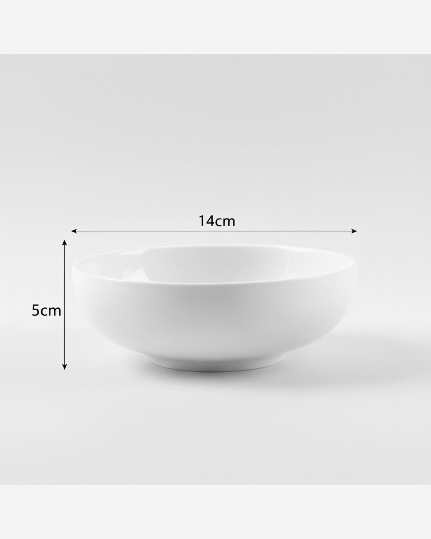 طقم أوعية بورسلين Cuisinart بحجم 5.5 بوصة، 6 قطع