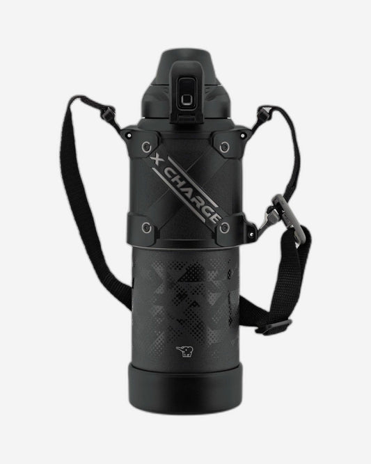 زجاجة زوجيروشي المفرغة من الهواء سعة 1 لتر، لون أسود