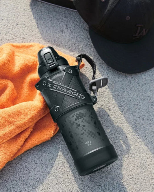 زجاجة زوجيروشي المفرغة من الهواء سعة 1 لتر، لون أسود