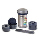 STAINLESS STEEL VACUUM LUNCH JAR, 0.84L, STAINLESS SILVER