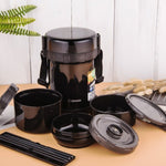 وعاء غداء زوجيروشي 1.47 لتر، أسود.