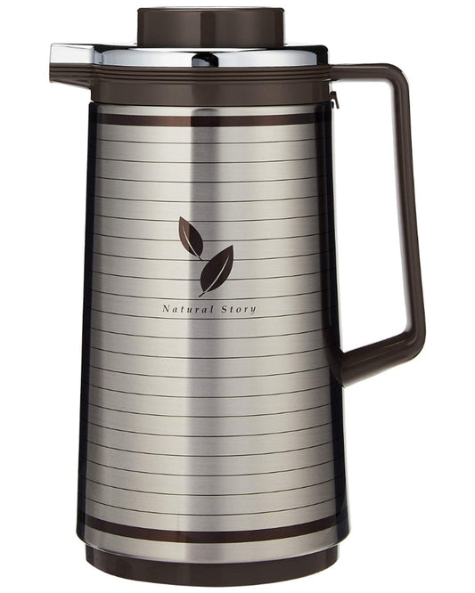 وعاء عملي سعة 1.0 لتر، ورق ساتان